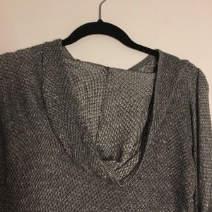 Pookie & Sebastian grey hooded sweater